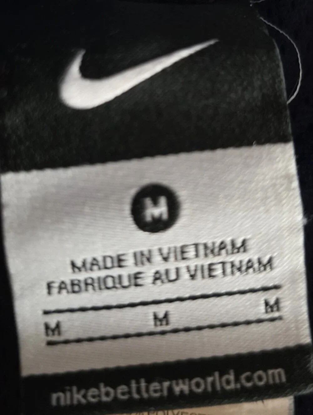Nike® Navy and Print Swim Trunks